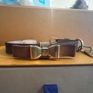 Monogram Baxter Dog Collar PM